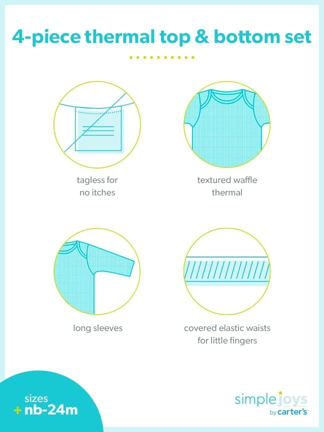 imageSimple Joys by Carters unisexbaby 4piece Textured SetGoldBlue