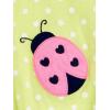 Simple Joys by Carter’s baby-girls 3-pack Snap-up Rompers(Light Green/Navy Dots/Pink Stripe)