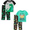 Simple Joys by Carter’s boys 4-piece Polyester Pajama Set