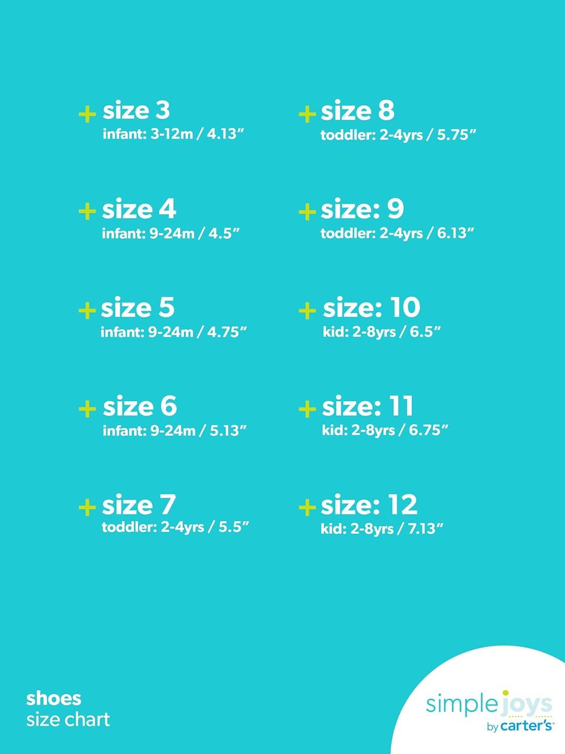imageSimple Joys by Carters UnisexBaby Jesse SneakerWhiteBlue
