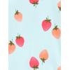 Simple Joys by Carter’s Baby Girls’ Long Sleeve Zipper One Piece Swimsuit(Blue Strawberries)