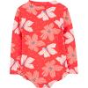 Simple Joys by Carter’s Baby Girls’ Long Sleeve Zipper One Piece Swimsuit(Pink Floral)