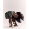 Baby Girls’ Day Out Romper(Olive Polka Dot)
