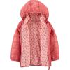 Simple Joys by Carter’s Girls’ Baby and Toddler Girls’ Puffer Jacket(Pink Hearts)