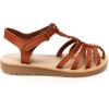 Simple Joys by Carter’s girls Freya Gladiator Sandal(Brown)
