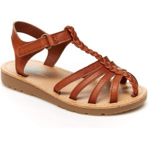 Simple Joys by Carter’s girls Freya Gladiator Sandal(Brown)