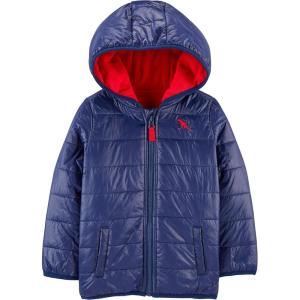 Simple Joys by Carter’s Baby Boys’ Baby and Toddler Boys’ Puffer Jacket(Navy)