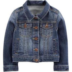 Simple Joys by Carter’s Baby Girls’ Denim Jacket(Medium Wash)