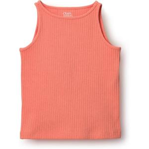 Baby Girls’ Playtime Tank(Solid Orange)