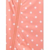 Simple Joys by Carter’s Baby Girls’ 2-pack 1-piece Zip Rashguards(Navy Sea Friends/Peach Dots)