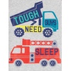 Simple Joys by Carter’s girls 6-piece Snug Fit Cotton Pajama Set(Multicolor/Cars/Dog/Firetruck/Stripe)