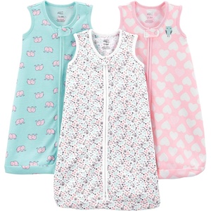 Simple Joys by Carter’s baby-girls 3-pack Cotton Sleeveless Sleepbag(Hearts/Floral)